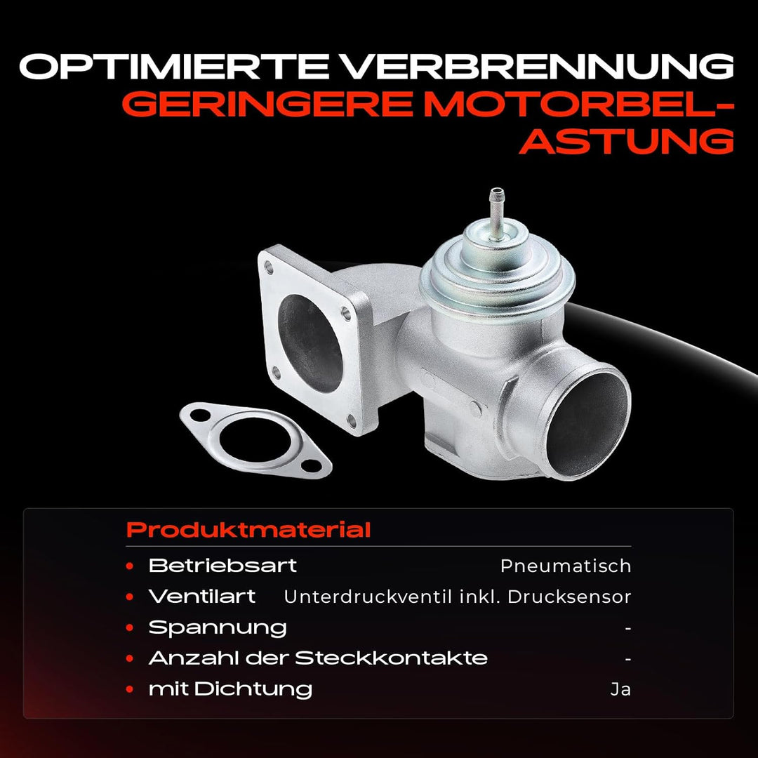 Frankberg AGR-Ventil Abgasrückführungsventil für Transporter IV 70B 70C 70J 70K 70A 70H 70E 70L 2.5L