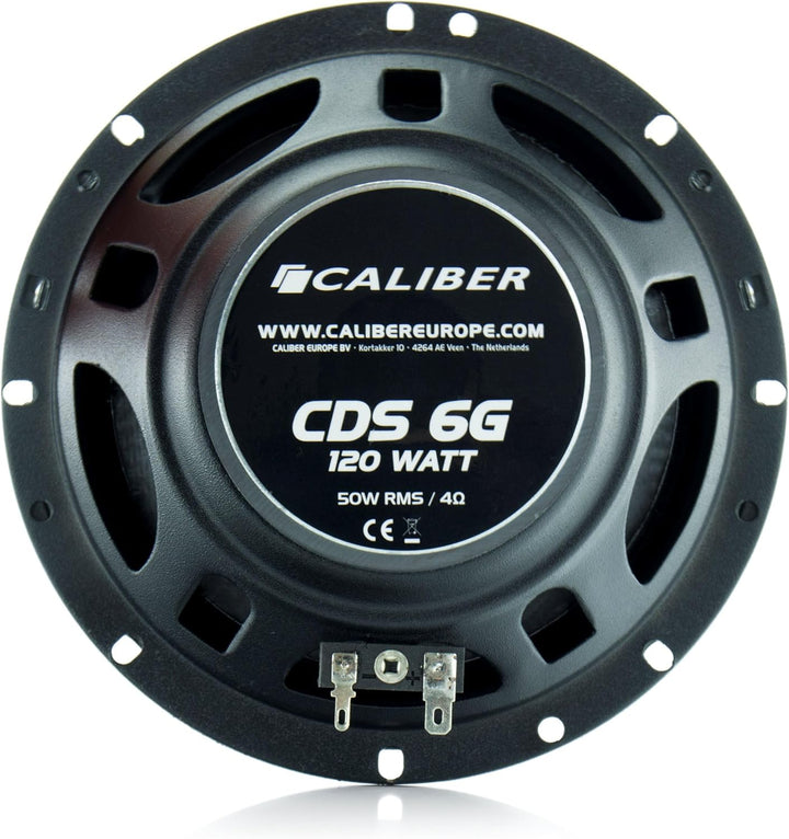 Caliber Auto Lautsprecher Set 120W - 2er Set Lautsprecher Auto - Ø 16,5CM - Koaxial Lautsprecher - I