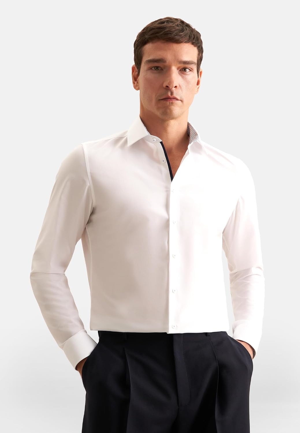 Seidensticker Herren Business-Hemd - Extra Slim Fit - Bügelfrei - Kent-Kragen - Langarm - 100% Baumw