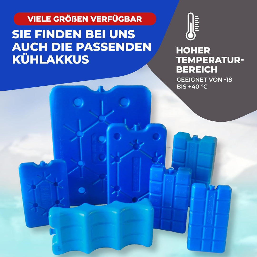 NEMT Faltbare Kühltasche 25 Liter gross Einkaufstasche Isoliertasche Picknicktasche