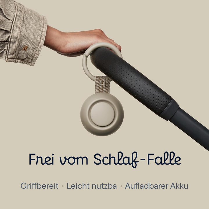 Hatch Go | Tragbares Geräuschgerät für Babys und Kinder | Schlafhilfe | 10 Beruhigende Klänge | Weis