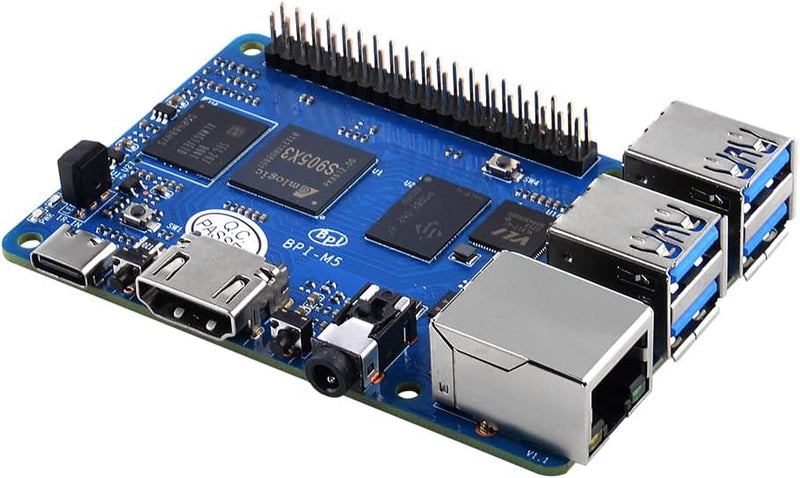 GeeekPi BPI-M5 Amlogic S905X3 Single Board Computer with 4GB RAM and 16G eMMC, Banana Pi BPI-M5 Gehä