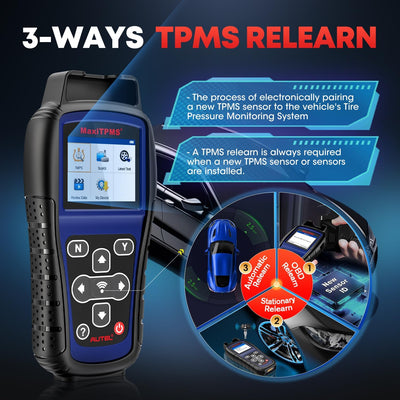 Autel MaxiTPMS TS501 TPMS Tool OBD2 Reifen Druck Monitor System Diagnosegerät für TPMS Sensoren Akti