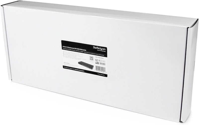 StarTech.com 8-Port DVI USB KVM Switch -DVI USB KVM Switch - 8-Port KVM-Switch -DVI KVM-Switch - KVM