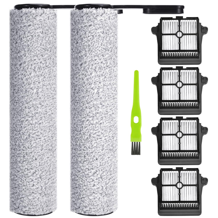 6 Stück Bürstenrolle Filter Ersatzteile für Tineco Floor One S7 Pro, Floor One S6 Akku-Nass- und Tro