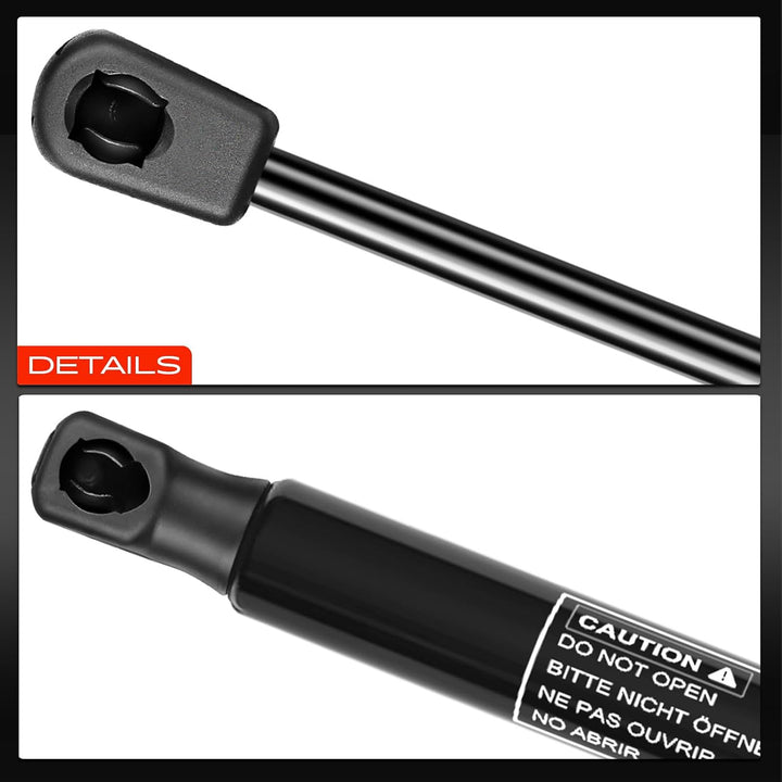 Frankberg 2x Gasfeder Dämpfer Heckklappe Kompatibel mit Fiesta V JD JH 1.2L-2.0L Schrägheck 2001-200