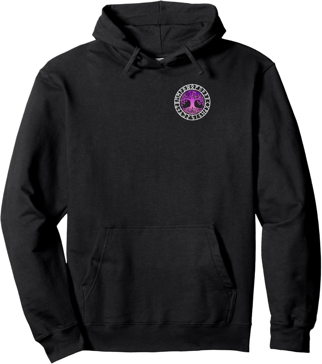 Wikinger-Symbol YGGDRASIL nordisches Symbol Nordische Rune Zeichen Glyphe Pullover Hoodie