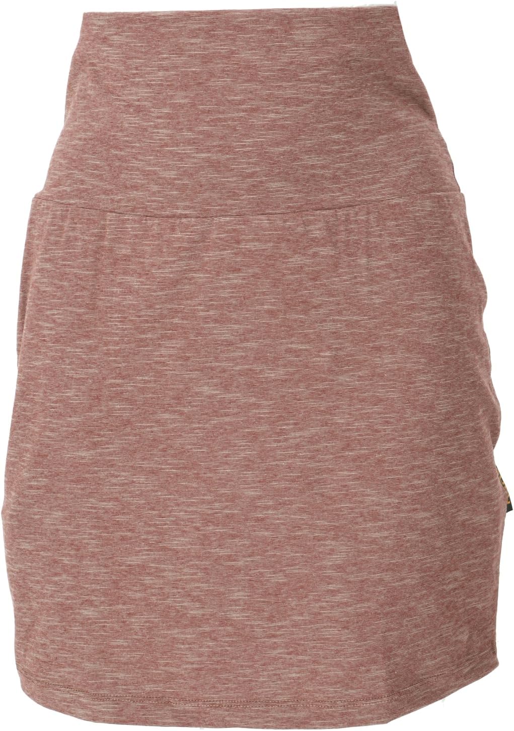 GURU SHOP Minirock aus Bio-Baumwolle, Organic Yoga Rock - Anthrazit, Damen 40 Cappuccino, 40 Cappucc
