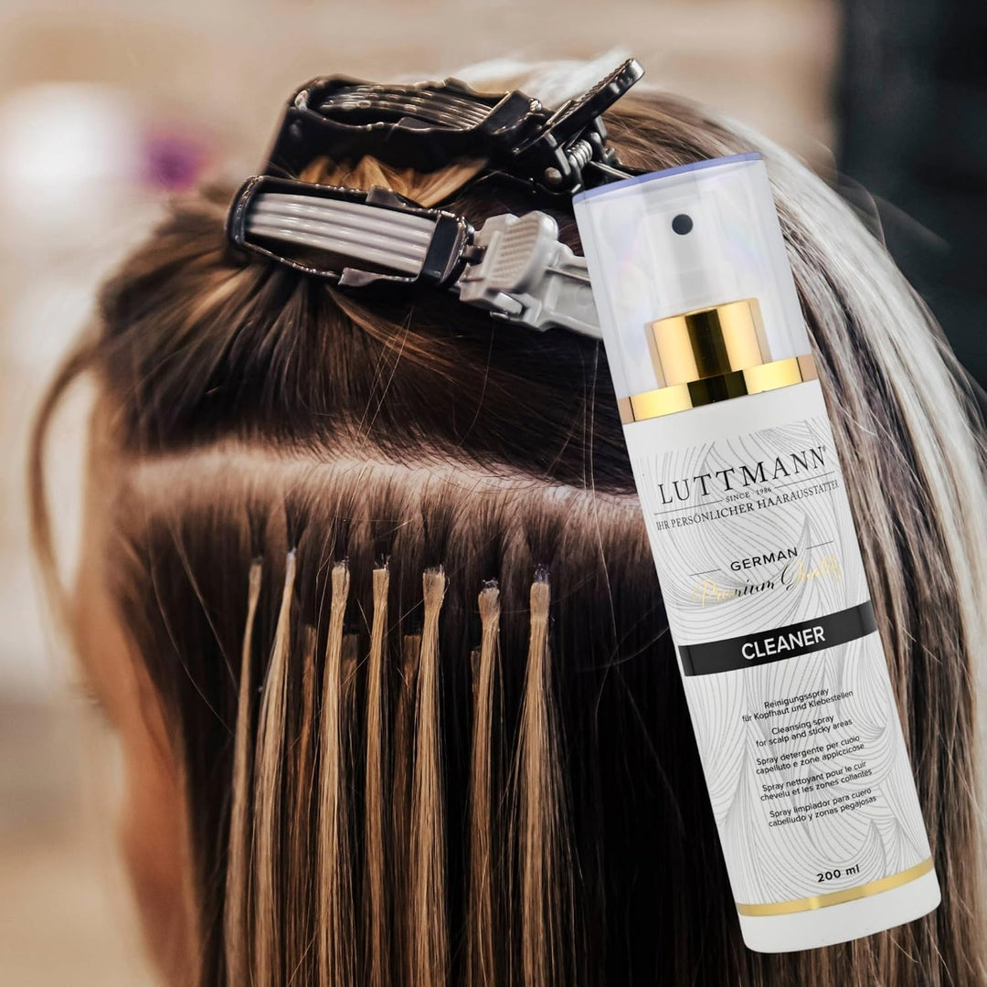 Cleaner Solvent 200 ml - Tape Extensions Bonding Löser, Entferner/Reinigungsspray für Kopfhaut und K