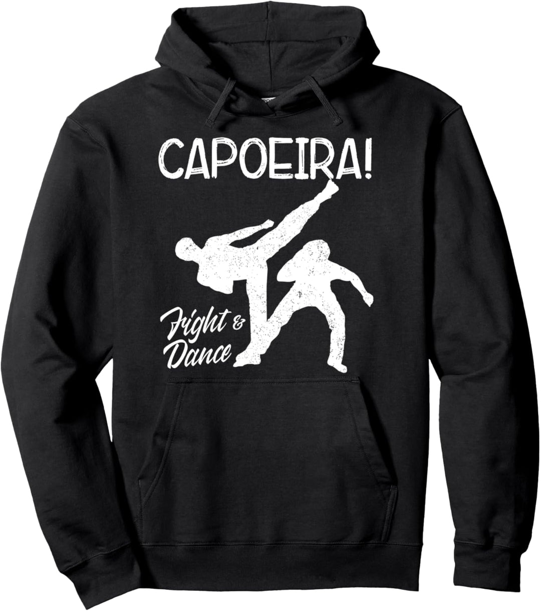 Capoeira Kampfkunst Kampftanz Brasilien Akrobatik Ginga Pullover Hoodie