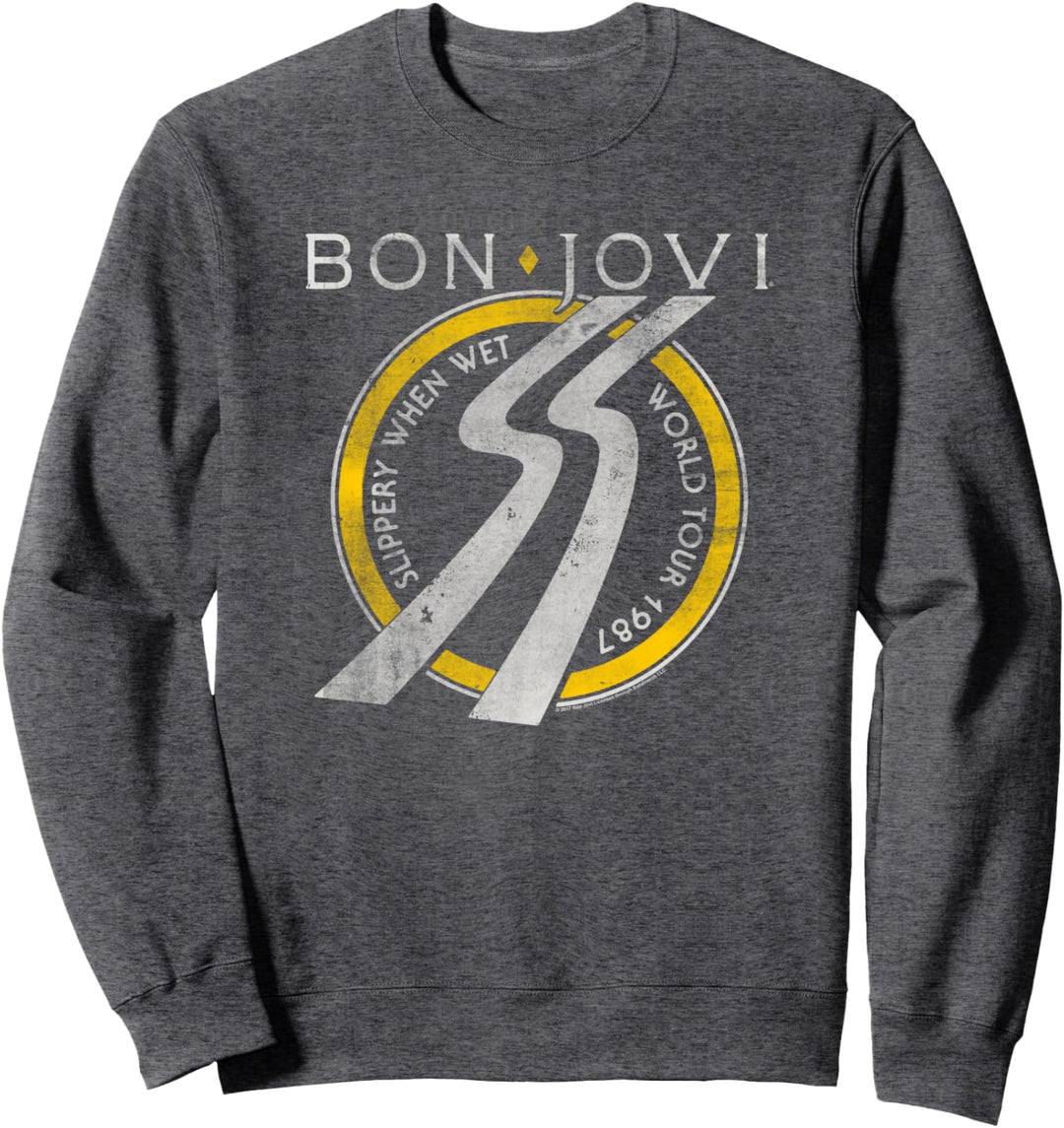 Bon Jovi Slippery When Wet World Tour Sweatshirt