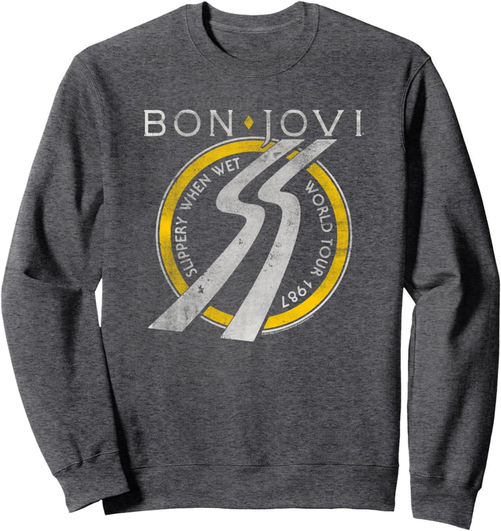 Bon Jovi Slippery When Wet World Tour Sweatshirt