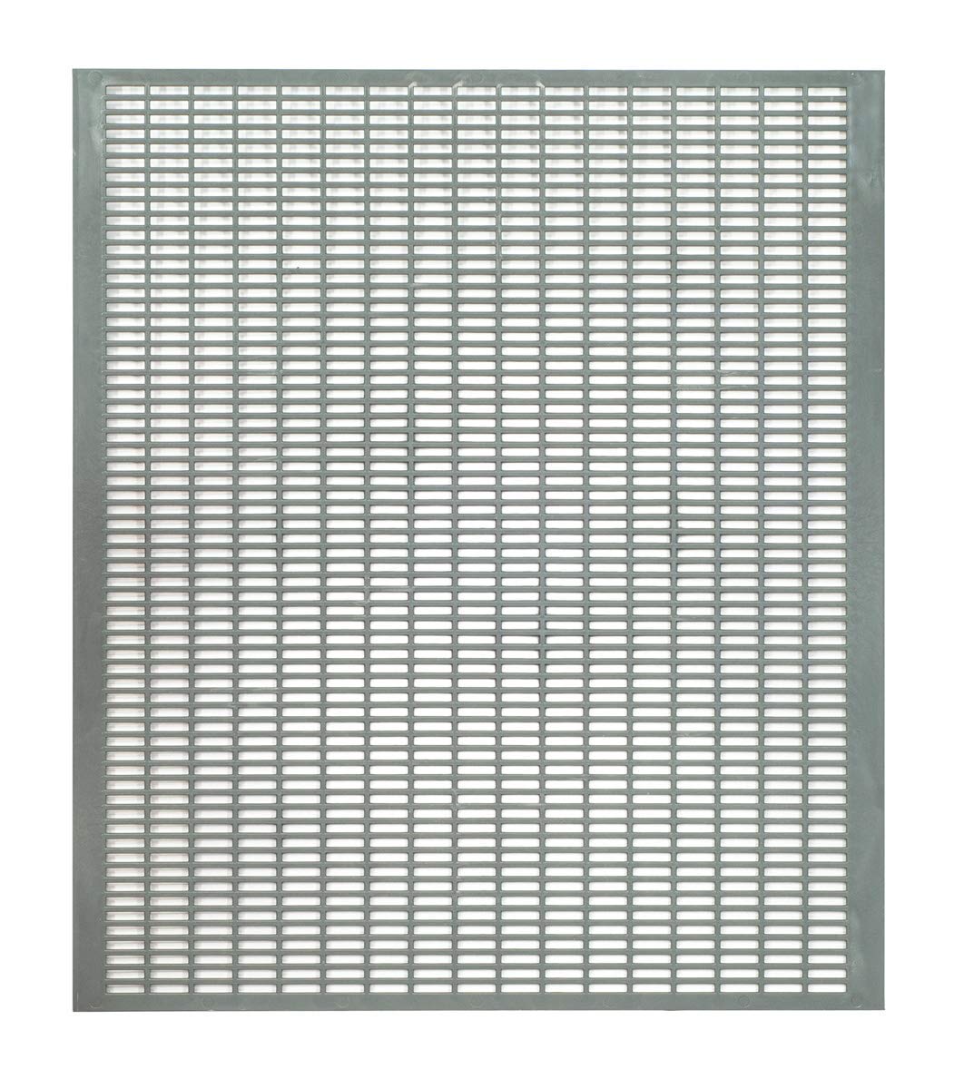LYSON Absperrgitter Dadant, Plastic, stark, horizontal (41,5x49 cm) (100 Stk.) Königinnengitter, Bie
