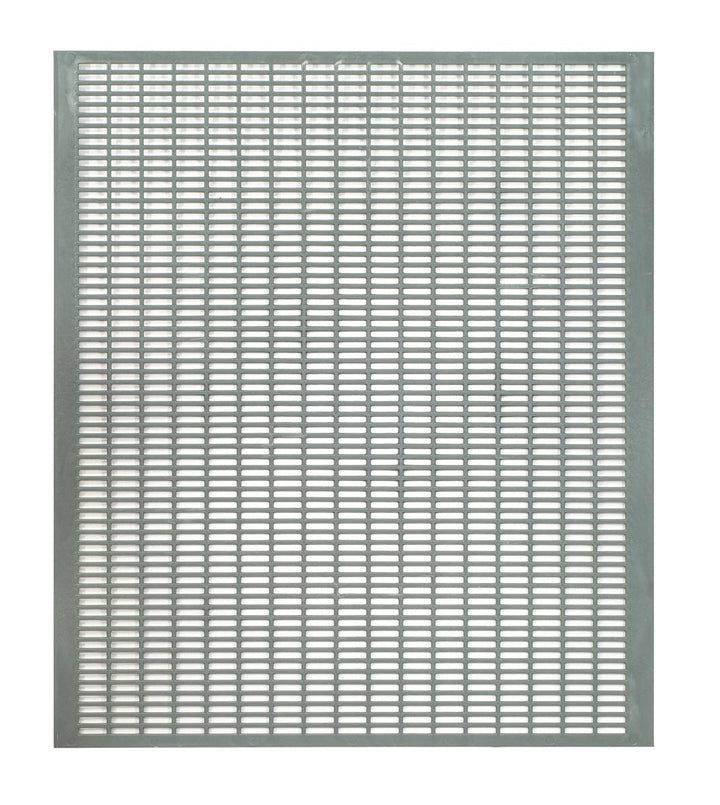 LYSON Absperrgitter Dadant, Plastic, stark, horizontal (41,5x49 cm) (100 Stk.) Königinnengitter, Bie