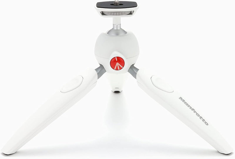 Manfrotto MTPIXIEVO-WH Pixi-Evo Mini-Stativ (2 Segment) weiss Weiss Single, Weiss Single