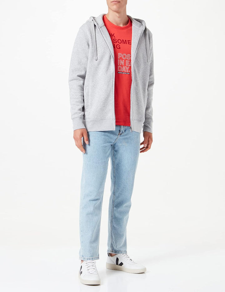 HRM Herren Premium Hooded Jacket I Fair Trade Kapuzenjacke, 320 g/m² I Aus 70% Baumwolle & 30% recyc