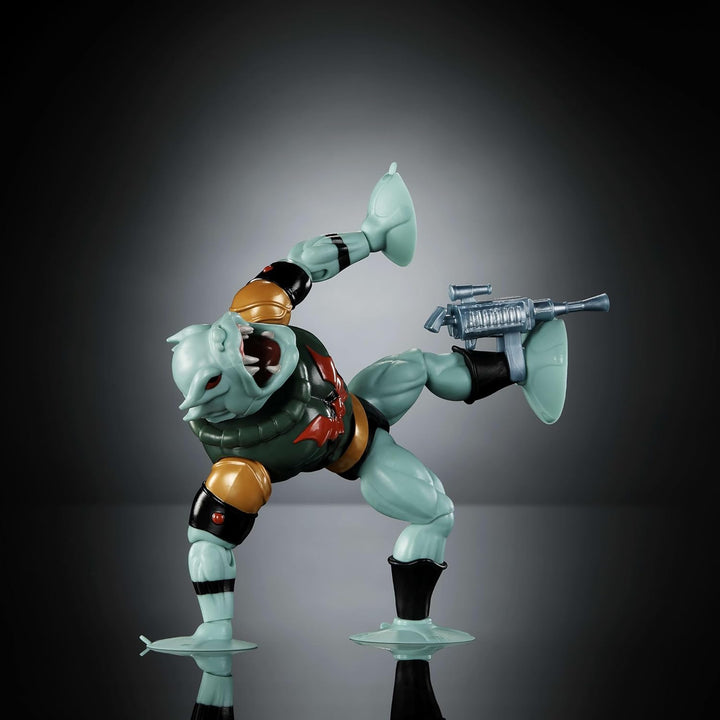 Masters of the Universe Origins Actionfigur Leech aus der Cartoon-Kollektion, ca. 14 cm gross, Saugm