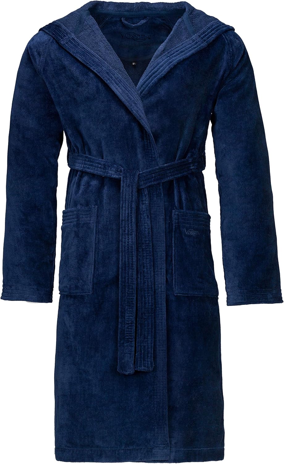Vossen Damen & Herren Bademantel Texas XS Blau (Winternight 476), XS Blau (Winternight 476)