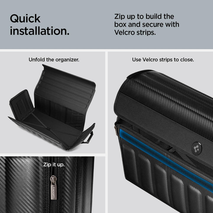 Spigen Tesla Model Y (~2025) Model 3 (Highland 2024~) S X Kofferraum Organizer Universal KFZ Kofferr