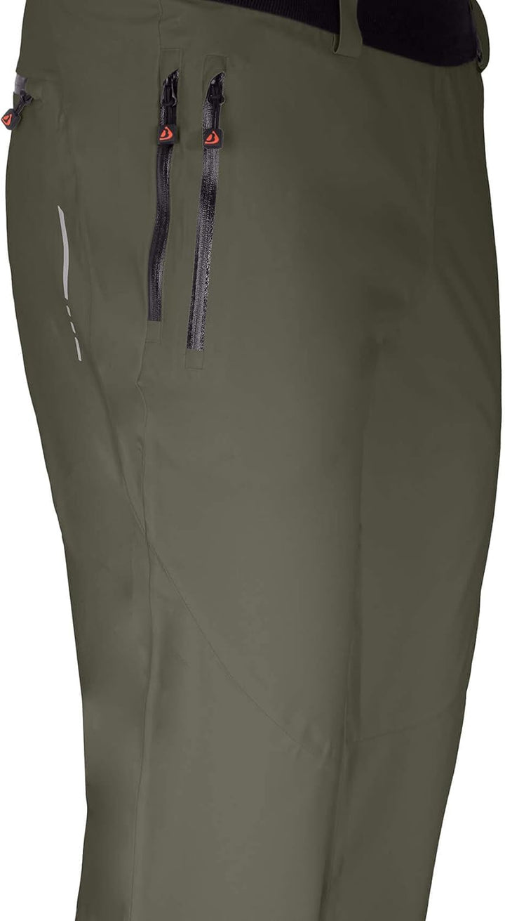Bergson Seeth Thermo | Herren (Über-) Regenhose - recycelter Oberstoff, PFC-frei, elastischer Comfor