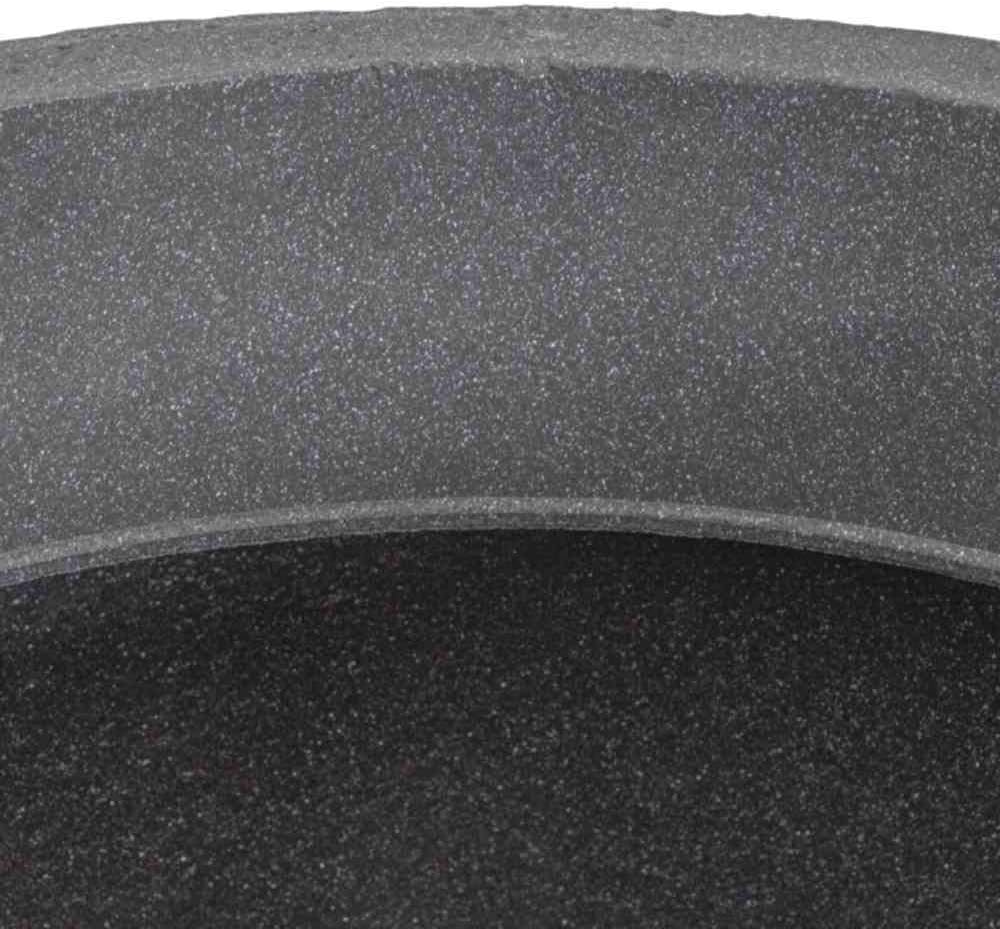 Siena Garden Pflanzkübel Leeds schwarz-Granit Ø 40x33 cm Betonoptik
