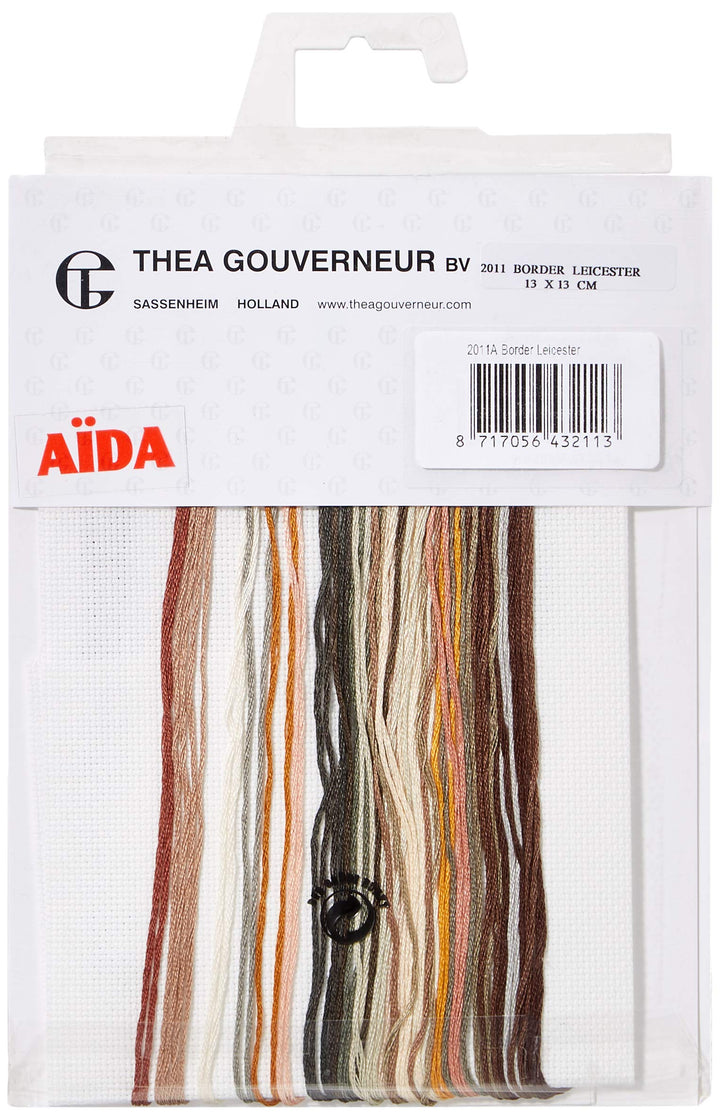 Thea GOUVERNEUR SINCE 1959 2011A Kreuzstich-Set, Mehrfarbig, 13x13cm