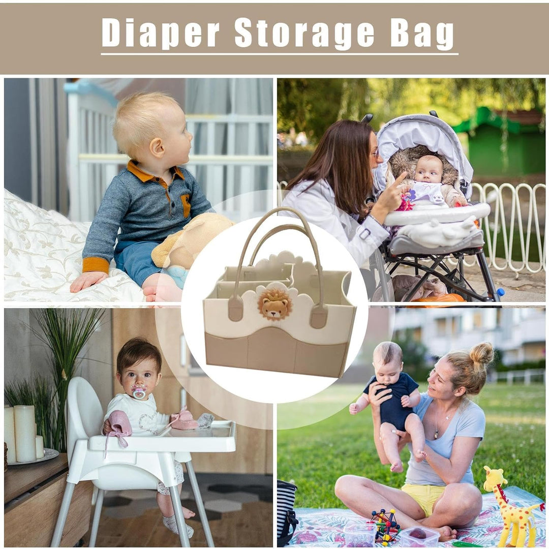 Wickeltasche, geteiltes Design, Wickeltasche, um Gegenstände organisiert zu halten, grosse Reise-Wic