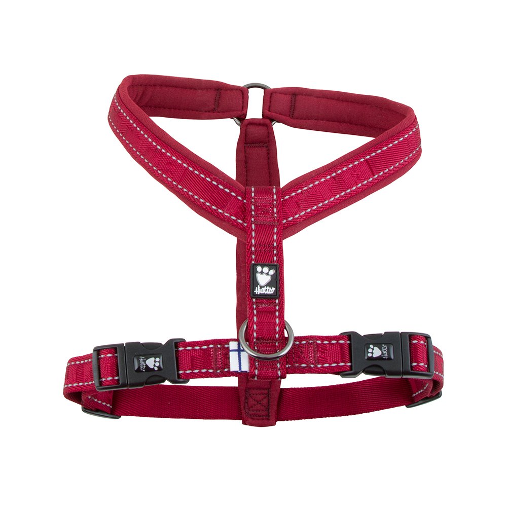 Hurtta Gepolstertes Hund-Geschirr, Y-Form Lingon 28-32", Lingon 28-32"