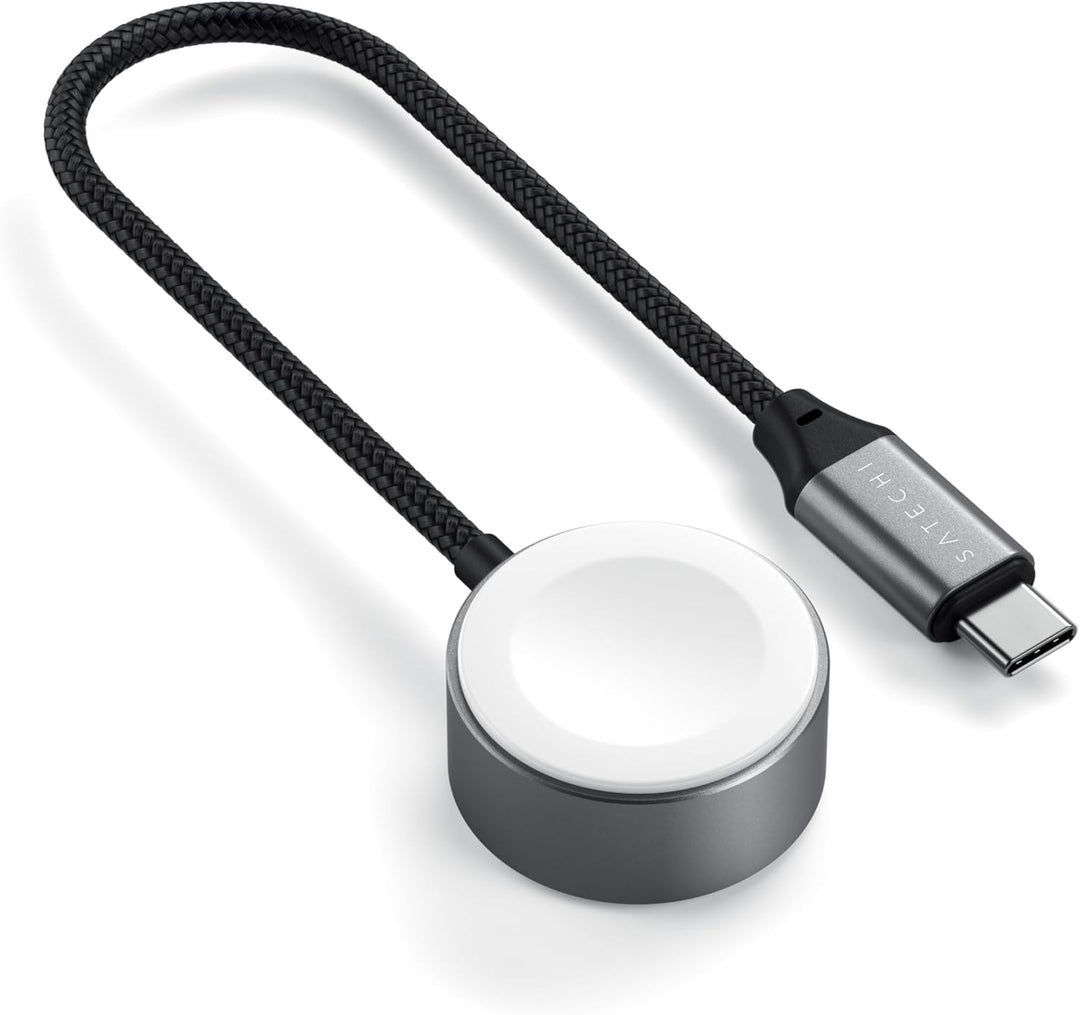 SATECHI Magnetisches Ladekabel für Apple Watch, 5W Schnellladegerät für die Apple Watch, Kabellänge