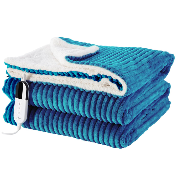 YDW Wärmedecke Heizdecke mit Abschaltautomatik - 200x180 cm Kuscheldecke Electric Blanket Wärme Behe