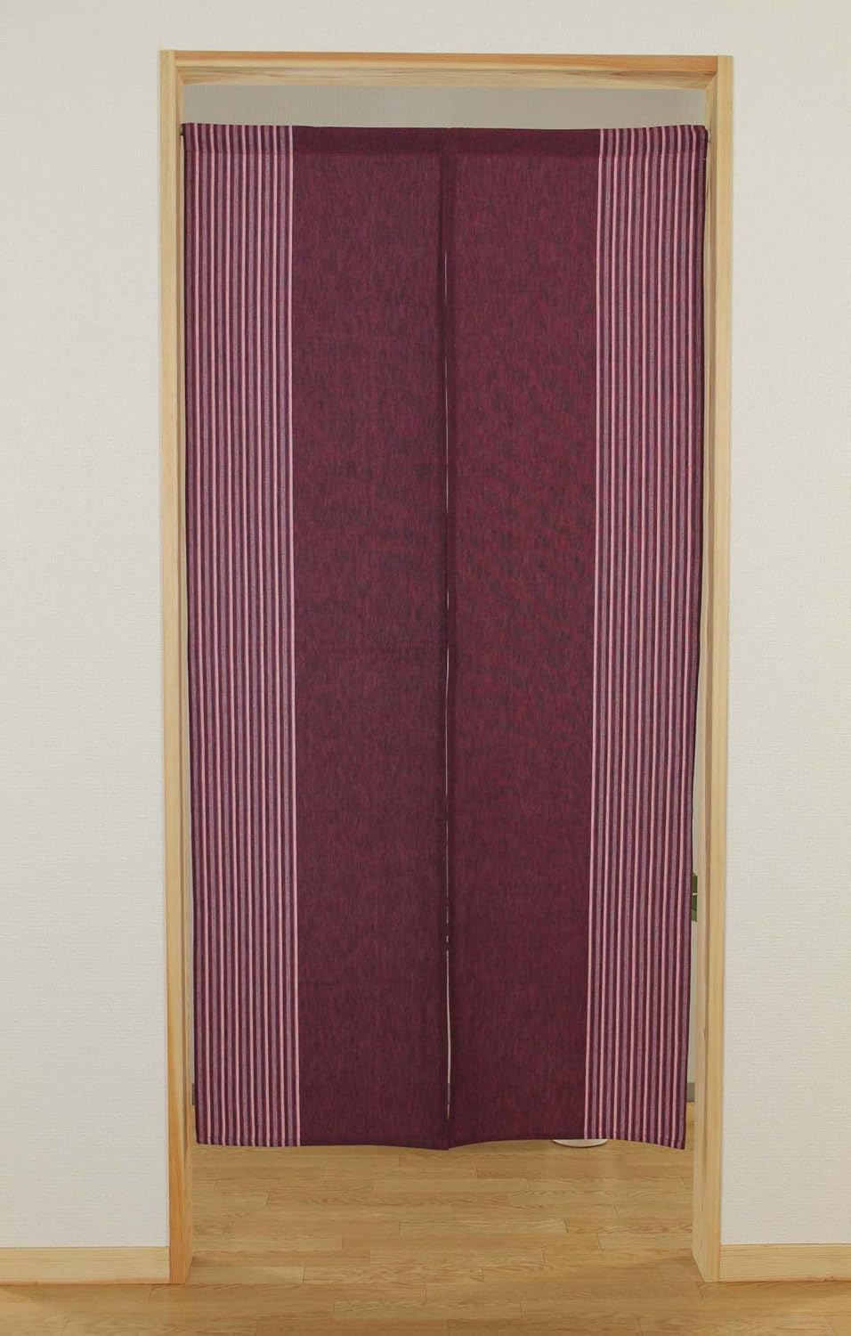 Narumikk Raku Azuki Noren Azuki, Grösse:85x170 cm,10-224 Bordeaux, Bordeaux