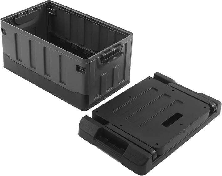 Zusammenklappbare 70-Liter-Auto-Aufbewahrungsbox, Einstellungsstuhl, 2-in-1, Faltbarer Aufbewahrungs