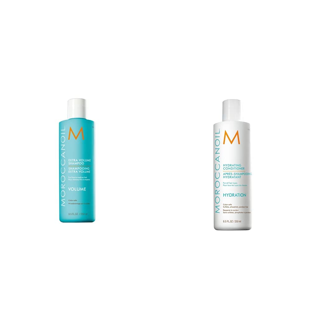 Moroccanoil Feuchtigkeitsspendender Conditioner 250 ml (1er Pack) Bundle mit Shampoo, 250ml, 250 ml