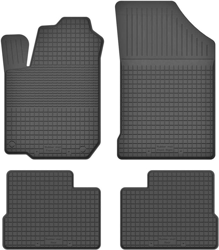 Fussmatten für Hyundai i10 2 2013-2019 Gummi Gumimatten Einzeln und als Set