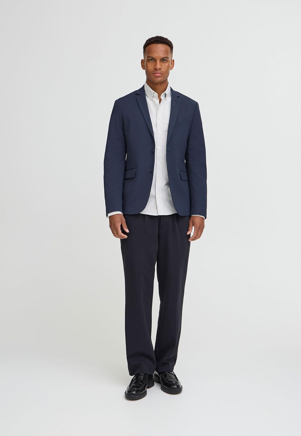 CASUAL FRIDAY CFBernd Blazer Herren Sakko Anzugjacke Slim Fit 44 Navy (50410), 44 Navy (50410)