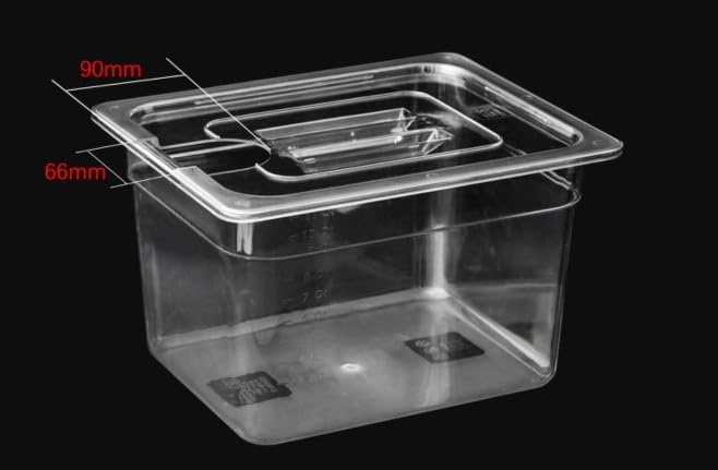 11 L Sous Vide Behälter Sous Vide Container Mit Zusammenklappbarem Scharnierdeckel, Zusammenklappbar