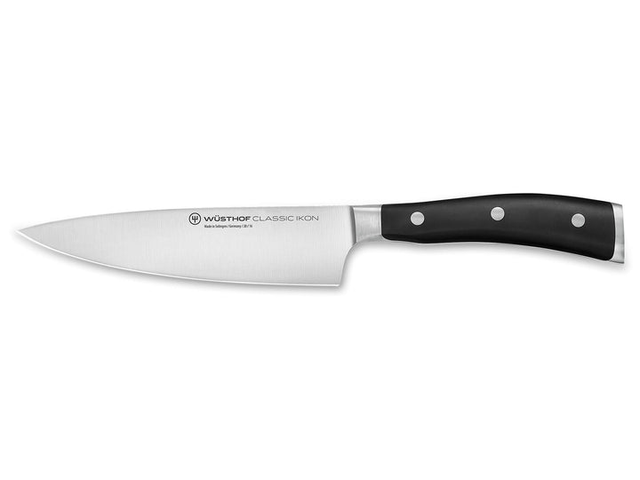 WÜSTHOF Classic Ikon Kochmesser 16 cm, Schwarz Schwarz 16 cm