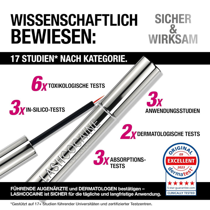 LASHCOCA!NE PROLINE Wimpernserum – Exosome Lash Boost Technologie – Unterstützt das wimpernwachstum