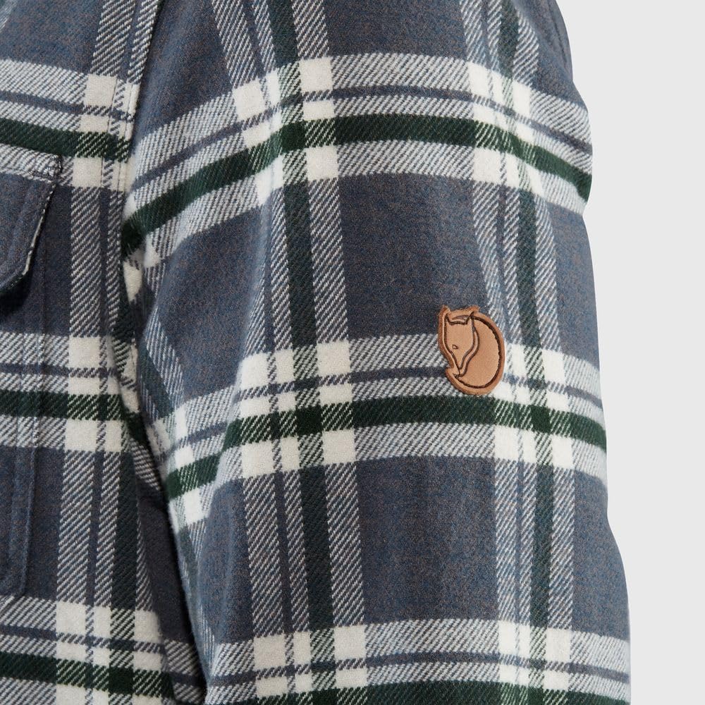 Fjällräven Herren Övik Heavy Flannel Shirt M Langarm-Hemd S Rot, S Rot