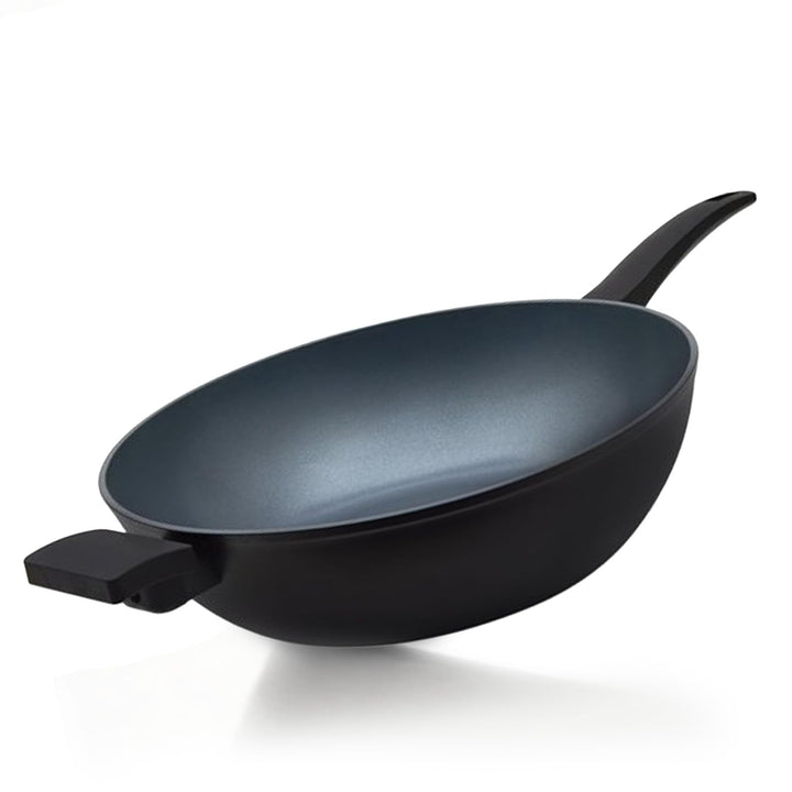 Be Living Wokpfanne – Ø 32 cm – Keramik – Induktion – PFAS-frei Antihaftbeschichtung – Delight-Serie