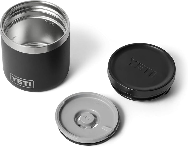 YETI Rambler Isolierter Essensbehälte, Black, 8 oz (237 ml) Schwarz 8oz (237ml), Schwarz 8oz (237ml)