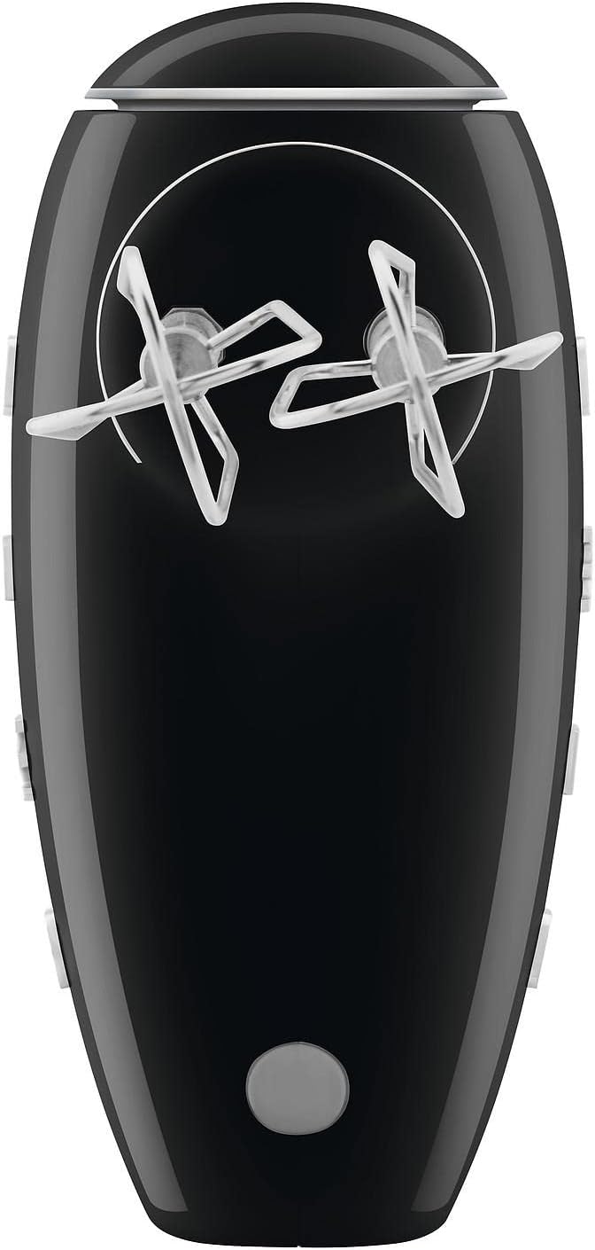 SMEG hmf01bleu Mixer, Kunststoff, Schwarz, Schwarz