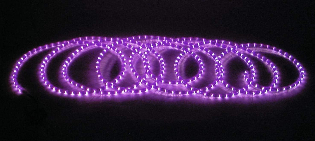 EUROLITE RUBBERLIGHT RL1-230V violett/pink 5m | Flexibler Schlauch zur Dekorationsbeleuchtung