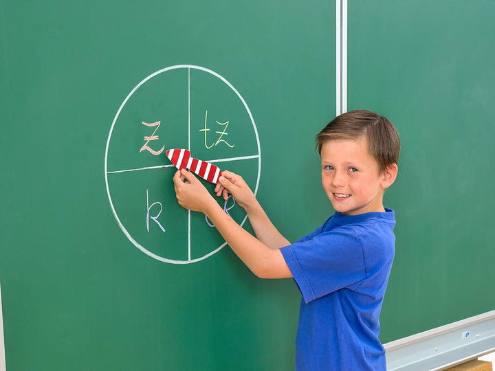 Betzold - Set mit 3 Drehzeigern – Magnetische Pfeile für die Tafel, Lehrmittel Nocolor, Nocolor