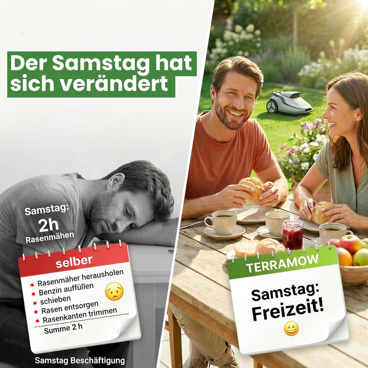 TERRAMOW V600 Mähroboter ohne Begrenzungskabel