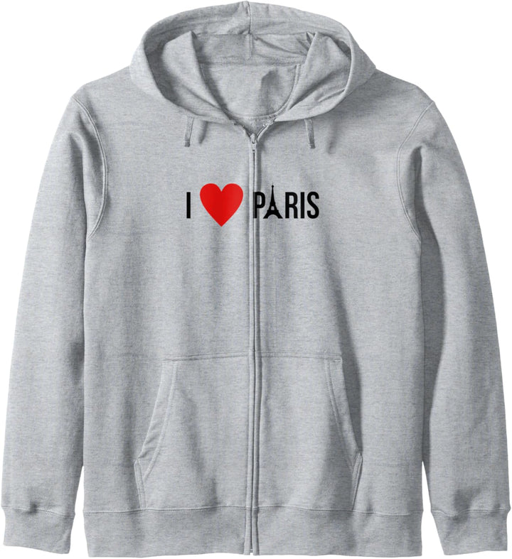 I love Paris I love Paris Kapuzenjacke
