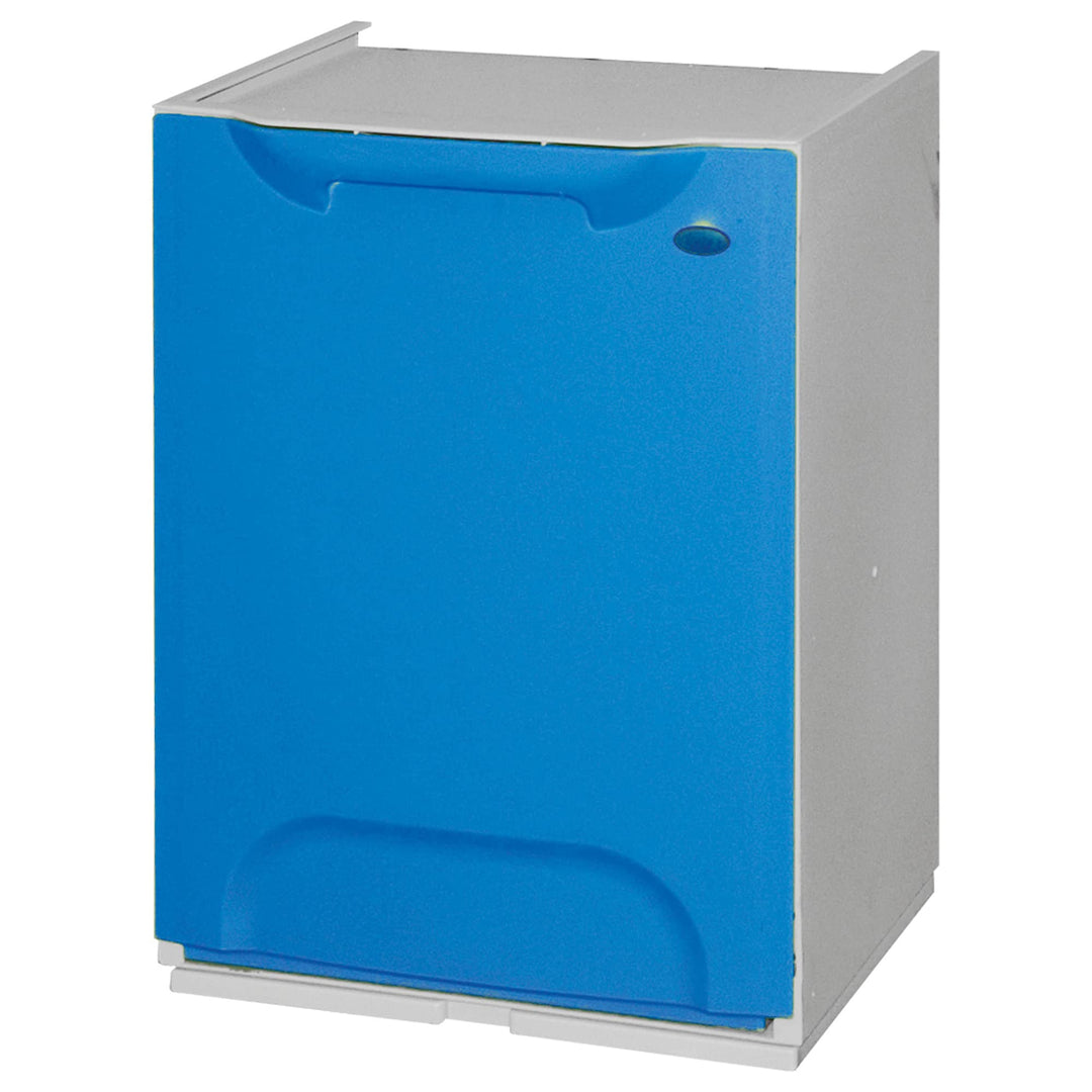 Mülltrenner / Müllsortierer-Element 20 Liter, aus Kunststoff, blau, blau