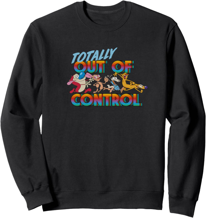 Nickelodeon Out Of Control Neon Group Shot C1 Sweatshirt