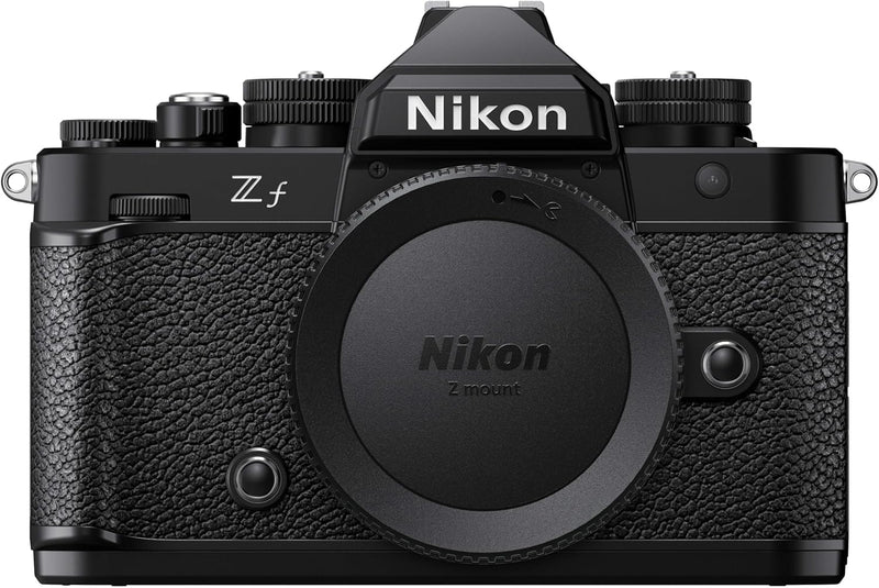 Nikon Z f Gehäuse Vollformatkamera, 24.4MP, 4k Video, Pixel Shift, Gehäuse mit Magnesiumlegierung, N