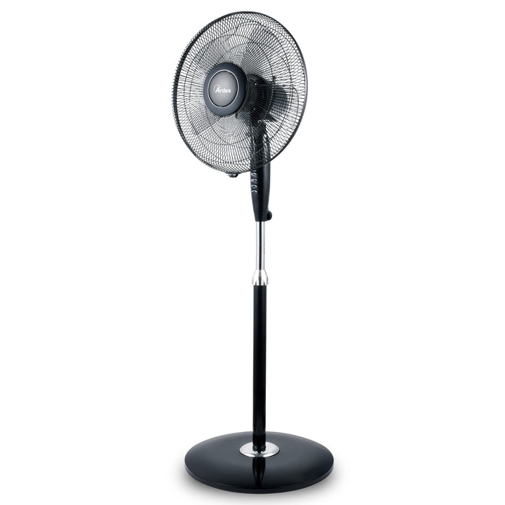 ARDES - Standventilator, leistungsstark, leise, 5 Flügel, 40 cm, oszillierend, mit verstellbarer Höh